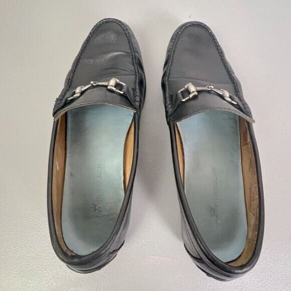 PETER MILLAR MENS BLACK DRIVING SHOES SIZE 10.5 M main image 5